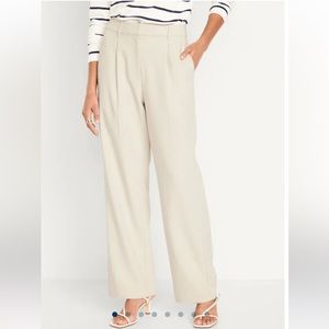 Extra High-Waisted Taylor Wide-Leg Trouser Suit Pants for Women
